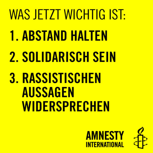 GEMEINSAM GEGEN RASSISMUS IN DEUTSCHLAND!